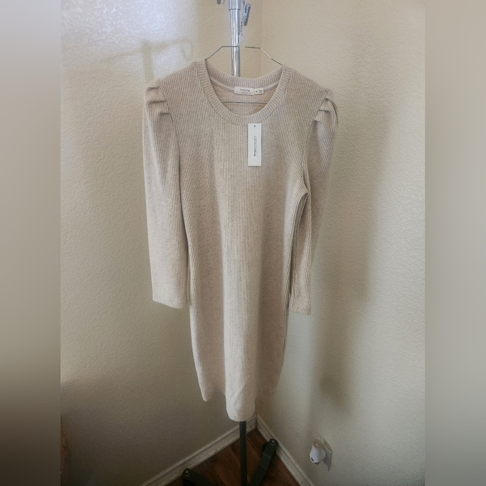 Harper Light Sweater Dress Long Sleeve Pullover Brand New With Tags